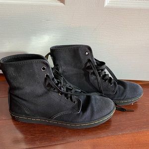 Dr Martens canvas sneaker boots